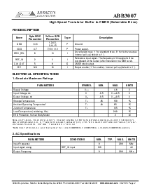 浏览型号ABB3007SC-T的Datasheet PDF文件第2页