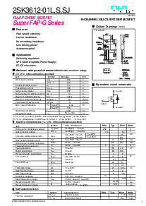 浏览型号2SK3610-01的Datasheet PDF文件第1页