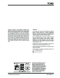 浏览型号TC962的Datasheet PDF文件第11页