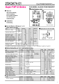 浏览型号2SK3474-01的Datasheet PDF文件第1页