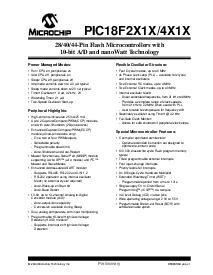 浏览型号PIC18F4X1X的Datasheet PDF文件第3页