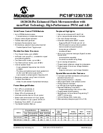 浏览型号PIC18F1330的Datasheet PDF文件第3页