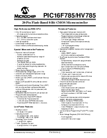 浏览型号PIC16F785的Datasheet PDF文件第3页