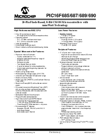 浏览型号PIC16F685的Datasheet PDF文件第3页