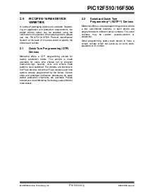 浏览型号PIC16F506的Datasheet PDF文件第9页