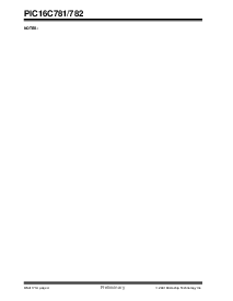 浏览型号PIC16C781的Datasheet PDF文件第6页