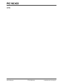 浏览型号PIC16C433的Datasheet PDF文件第6页