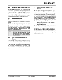 浏览型号PIC16C433的Datasheet PDF文件第7页