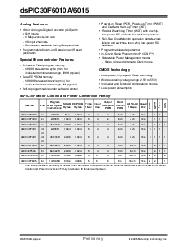 浏览型号dsPIC30F6010A的Datasheet PDF文件第4页