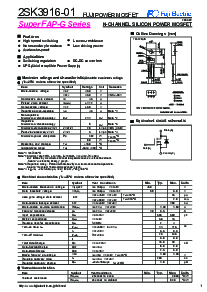 浏览型号2SK3875-01的Datasheet PDF文件第1页