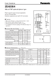 浏览型号2SA2064的Datasheet PDF文件第1页