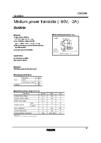浏览型号2SA2071的Datasheet PDF文件第1页