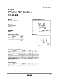 浏览型号RJU003N03的Datasheet PDF文件第1页