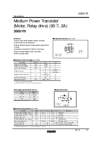 浏览型号2SD1980的Datasheet PDF文件第1页