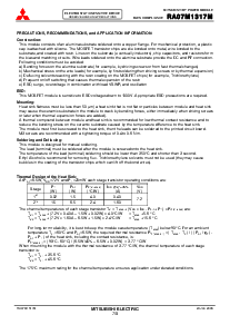 浏览型号RA07M1317M-101的Datasheet PDF文件第7页