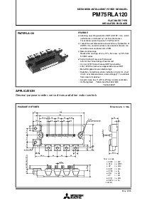 浏览型号PM75CSE120的Datasheet PDF文件第1页