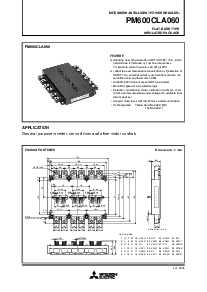 浏览型号PM600CLA060的Datasheet PDF文件第1页