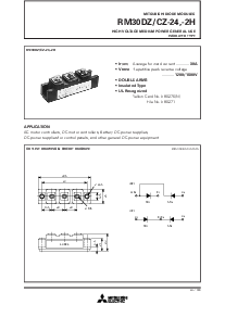 浏览型号RM250CZ的Datasheet PDF文件第1页