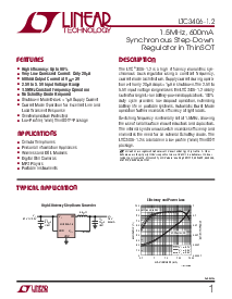 浏览型号LTC3406ES5-1.2的Datasheet PDF文件第1页