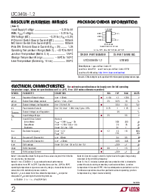 浏览型号LTC3406ES5-1.2的Datasheet PDF文件第2页