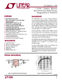 浏览型号LTC3405AES6-1.375的Datasheet PDF文件第1页