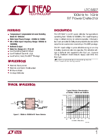 浏览型号LTC5507ES6的Datasheet PDF文件第1页