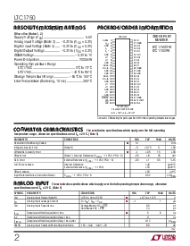 浏览型号LTC1750CFW的Datasheet PDF文件第2页