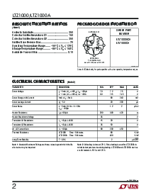 浏览型号LTZ1000CH的Datasheet PDF文件第2页