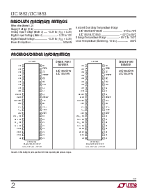 浏览型号LTC1853CFW的Datasheet PDF文件第2页