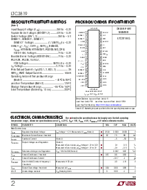 浏览型号LTC3819的Datasheet PDF文件第2页