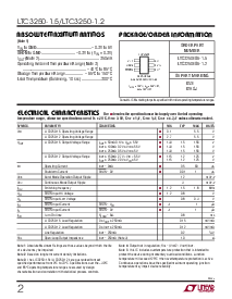 浏览型号LTC3250ES6-1.5的Datasheet PDF文件第2页