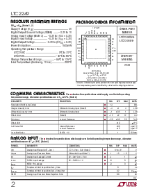 浏览型号LTC2249的Datasheet PDF文件第2页