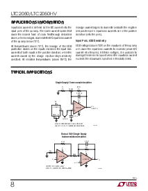 浏览型号LTC2050HVIS8的Datasheet PDF文件第8页