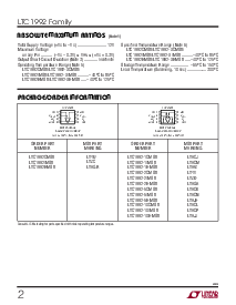 浏览型号LTC1992-10IMS8的Datasheet PDF文件第2页