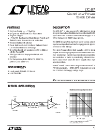 浏览型号LTC487CSW的Datasheet PDF文件第1页