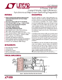 浏览型号LTC1709EG-85的Datasheet PDF文件第1页