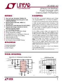 浏览型号LT1270ACT的Datasheet PDF文件第1页