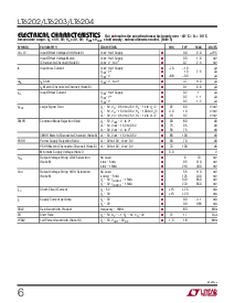 浏览型号LT6203IMS8的Datasheet PDF文件第6页