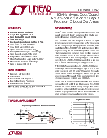 浏览型号LT1498IS8的Datasheet PDF文件第1页