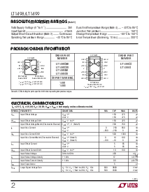 浏览型号LT1491AHS的Datasheet PDF文件第2页