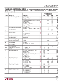 浏览型号LT1491ACDHC的Datasheet PDF文件第3页