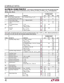 浏览型号LT1491ACDHC的Datasheet PDF文件第4页