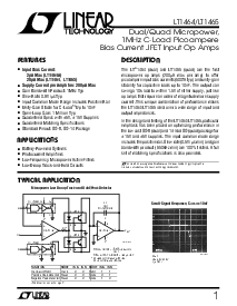 浏览型号LT1465CS的Datasheet PDF文件第1页
