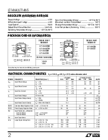 浏览型号LT1465CS的Datasheet PDF文件第2页