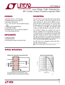 浏览型号LTC1064-2CSW的Datasheet PDF文件第1页