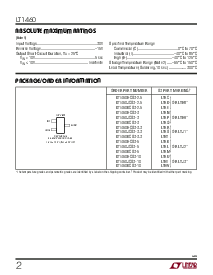 浏览型号LT1460的Datasheet PDF文件第2页
