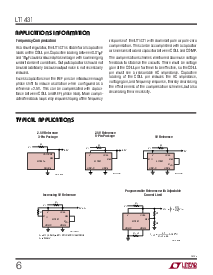 浏览型号LT1431CS8的Datasheet PDF文件第6页