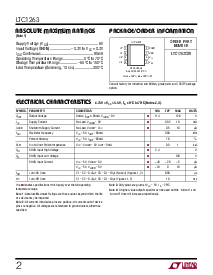 浏览型号LTC1261CS8-4的Datasheet PDF文件第2页