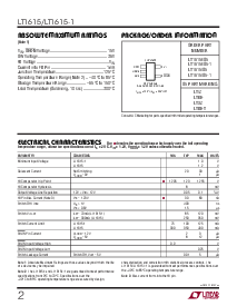 浏览型号LT1587CT的Datasheet PDF文件第2页