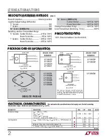 浏览型号LT1083CP的Datasheet PDF文件第2页